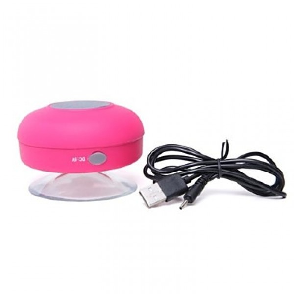 Wireless bluetooth speaker 2.0 channel Portable Outdoor Shower waterproof water resistant Mini