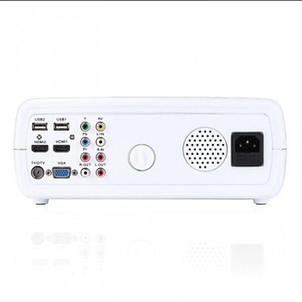 Android WIFI LED 1080P Home Theater Business Projector 2000 Lumens 1024x768 16:9 1080p VGA USB SD HDMI Input  