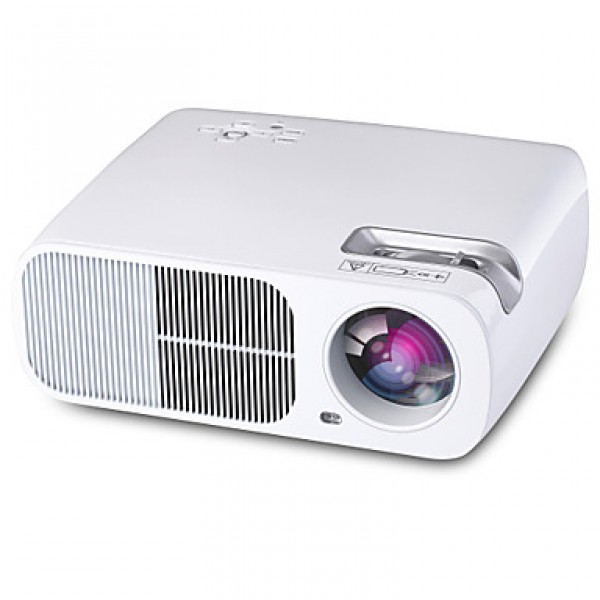 Android WIFI LED 1080P Home Theater Business Projector 2000 Lumens 1024x768 16:9 1080p VGA USB SD HDMI Input  