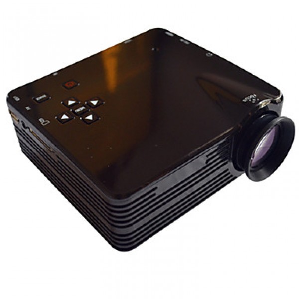 320x240 500 LM Mini Home Entertainment LCD Projector with HDMI Input  