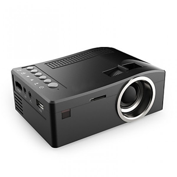 UC18 HD 1080P Mini Projector Mini Led Projector Portable Smart Home Projector  