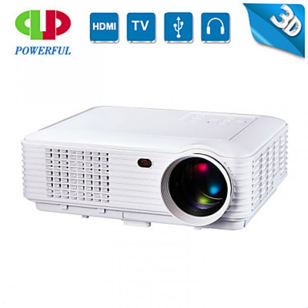 1280*800 Native Resolution Projector Full Hd Projector Home Cinema LED 3D,Business portable 1080p Beamer  