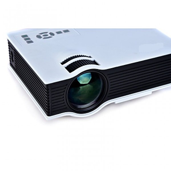 800 Lumen LCD Mini Projector with Native Resolution 800*600 Support 1080P  