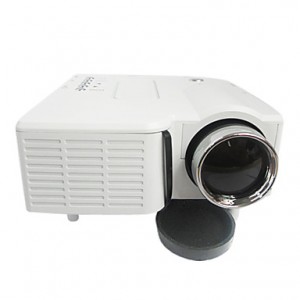 Mini LED Projector 400Lumens 320x240 wit...