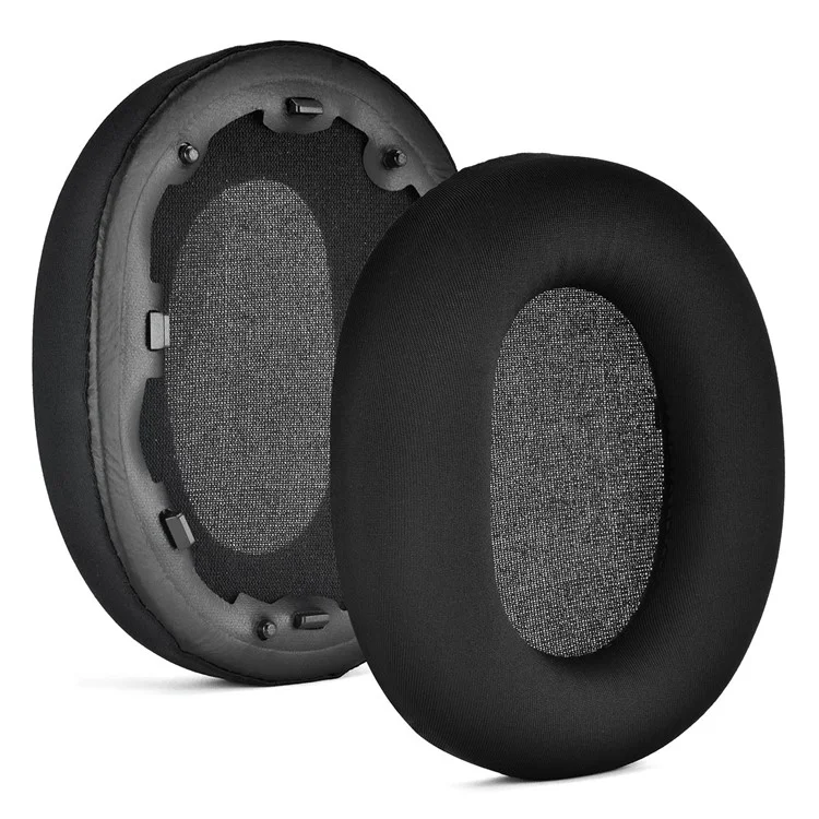 1 Pair Ear Pads for Sony INZONE H9 / H7 / WH-G900N , Ice Silk Cloth Enhanced Comfort Earmuff Ear Cushions