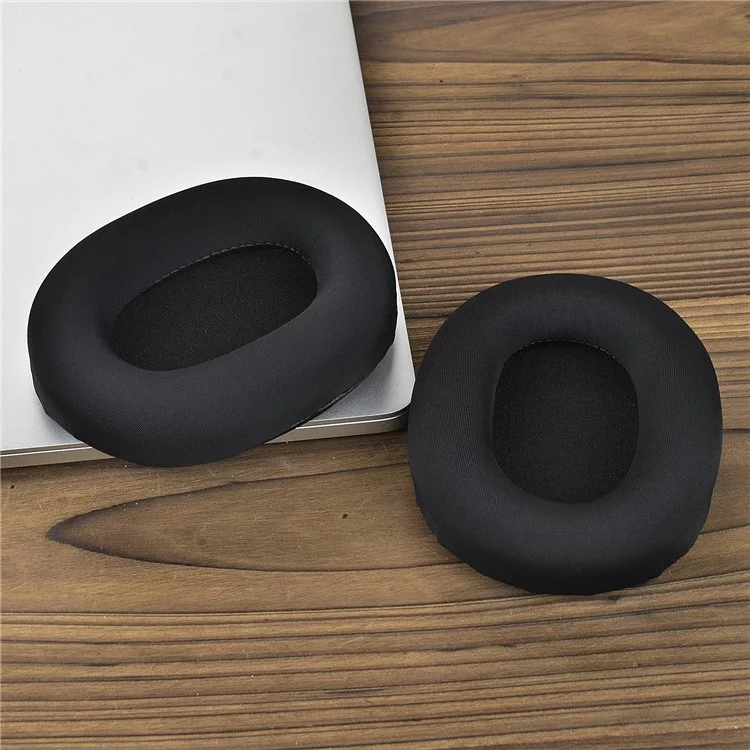 1 Pair Ear Pads for Sony INZONE H9 / H7 / WH-G900N , Ice Silk Cloth Enhanced Comfort Earmuff Ear Cushions