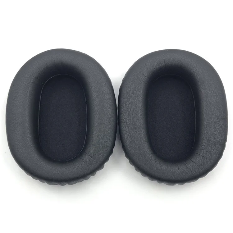 1 Pair For Sony WH-CH710N CH720N Protein Leather Headphone Ear Cushions Replacement Earpads - Black