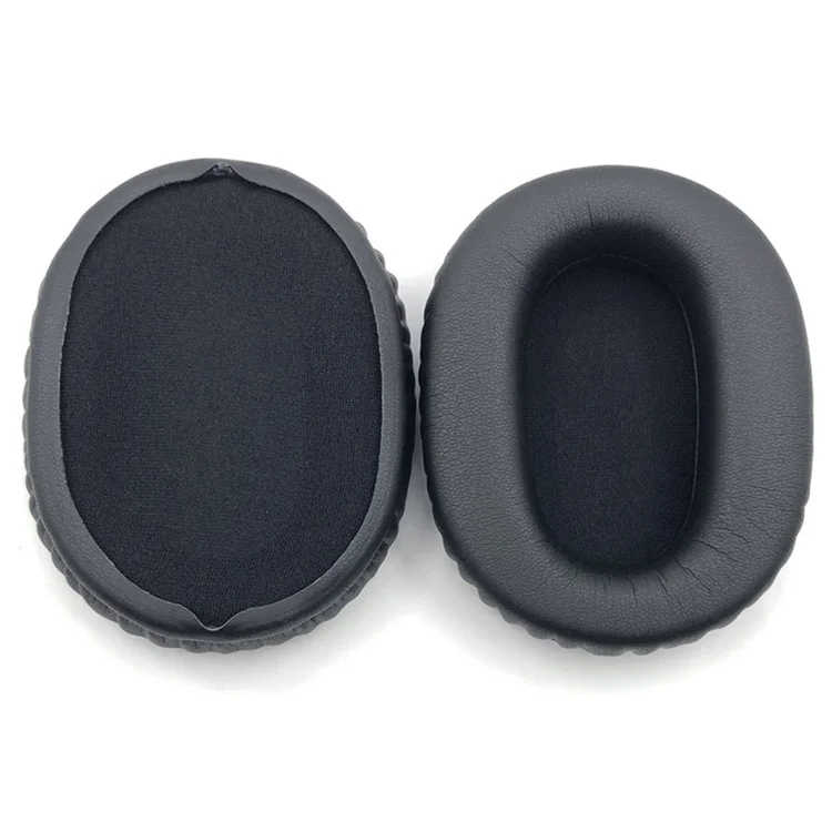 1 Pair For Sony WH-CH710N CH720N Protein Leather Headphone Ear Cushions Replacement Earpads - Black